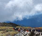 설악산 최고봉을 향해