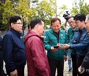 이상민 장관, 세계불꽃축제 현장 점검