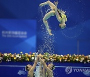 APTOPIX China Asian Games Artistic Swimming