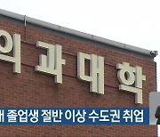 전국 의대 졸업생 절반 이상 수도권 취업