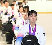 3관왕 임시현 '항저우 AG 한국 MVP' [사진]