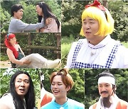 '1박 2일' 문세윤→딘딘, 치명적 공주 자태..역대급 비주얼