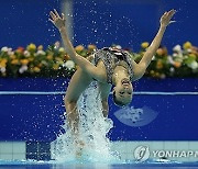 APTOPIX China Asian Games Artistic Swimming