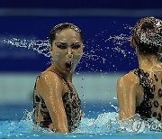 APTOPIX China Asian Games Aritistic Swimming