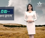 [날씨]오늘 밤 중부 돌풍·벼락 동반한 비…내일 아침에 맑아져