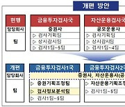 금융투자 검사권역 폐지…검사 인력 30% 확대