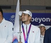 [ST포토] 김홍열 '반짝이는 메달'