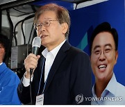 이재명 앞세운 野, 강서 총출동…"국민 무서움 증명해달라"(종합)