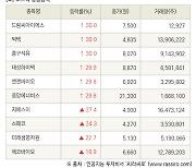 [fnRASSI]장마감, 코스닥 상승 종목(드림씨아이에스 30.0% ↑)