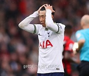 ‘득점 2위’ SON, 사카에 밀렸다…‘토트넘 4명 포함’ EPL 베스트11 제외