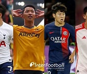 '토트넘 주장' 손흥민X'울브스 주포' 황희찬, 오늘 몸값 업데이트...'PSG' 이강인X'뮌헨' 김민재는?