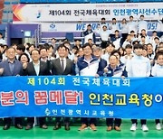 도성훈 인천시교육감, 제104회 전국체육대회 참가 선수단 격려