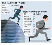 형보다 아우 … 반도체 소부장株 더 뛰었다