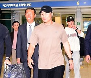 [MD포토] 김하성 '시즌 잘 마치고 귀국했습니다'