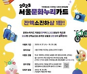 10월 한 달간 서울 축제서도 '문화누리카드' 사용 가능