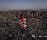 Afghanistan Earthquake Burying the Dead