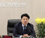 국정감사 주재하는 장제원 위원장