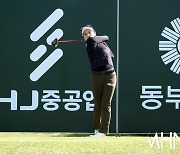 [Ms포토] 지한솔 '강력하게 날리는 티샷'