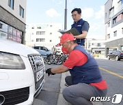 광주시, 상습 체납차량 번호판 86대 영치…과태료 1355만원 징수