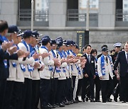 윤 대통령, 장진호 전투 기념행사 참석