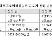 에코프로머티리얼즈 공모가 밴드 하향?...할인율은 오히려 축소