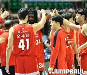 [JB포토] SK, 88-77로 소노에 승리하며 KBL컵 4강 진출