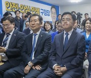 진교훈 17.15%p 격차 압승…탄력받은 ‘정권심판론’