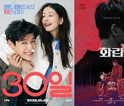 강하늘 '30일' 10일 연속 1위·송중기 '화란' 2위지만…발길 드문 극장가 '씁쓸' [TEN무비차트]]