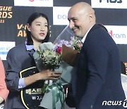 아본단자 감독 "김연경은 레벨이 다른 선수, 통합 우승 향해 뛰겠다"