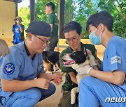 국경없는수의사회, 베트남 봉사활동…"동물·미래세대에 도움되길"