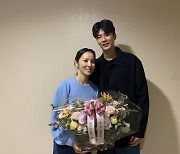 기성용 "♥한혜진 프로다운 모습 처음 봐..집에서 얼마나 노력했는지 자랑스러워"