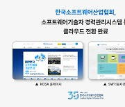 KOSA, SW기술자 경력관리시스템 클라우드 전환