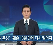 ‘정율성 흉상’…훼손 13일 만에 다시 떨어져