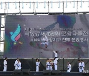 칠곡, 낙동강 세계평화문화대축전…태권도 시범 공연