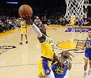 Warriors Lakers Basketball