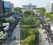 한달여 만에 재개된 교사들의 토요집회