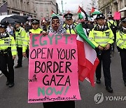 BRITAIN PALESTINE MARCH