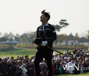 [Ms포토] 배용준 '연장전 성공~'