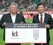 KT, 2027년까지 축구 국가대표팀 공식 파트너 협약