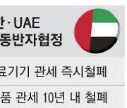 한국車-UAE 원유 10년 내 관세 철폐