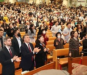 [이·팔 전쟁] 한교총 "평화 얻는 시간이 빨리 오기를"…기도회 열어