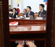 與지도부 2기, 민생 앞으로…김기현 "민생 정책 챙겨달라"