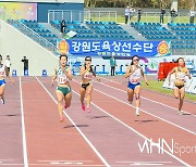 [Ms포토] 김다은 '홀로 23초대로 200m 우승'