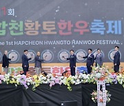 합천 황토 한우 축제, 성공적인 첫 발걸음