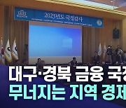 금융 공기관 국감···무너지는 지역 경제 대책은?