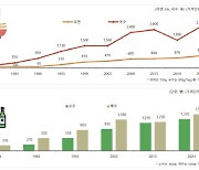 서민 술 대명사 소주… 50년간 14배 올랐다