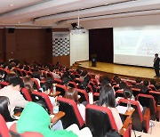 신상진 시장, ‘청년기의 선택과 행복한 삶’ 주제로 을지대 초청 강연 나서