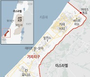 [그래픽] 불붙은 '중동 화약고' 가자 지구