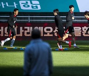 베트남전 앞둔 대한민국 축구대표팀