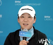 [Ms포토] 신지애 '미 LPGA와 한국에서 대회는 처음'